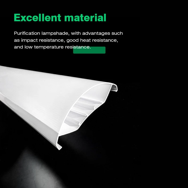 ໂຄມໄຟລ້າງສີສອງສີ extruded