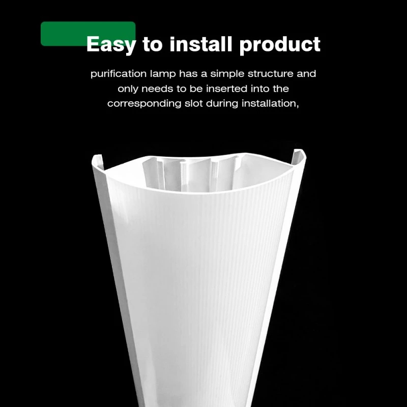 ໂຄມໄຟລ້າງສີສອງສີ extruded